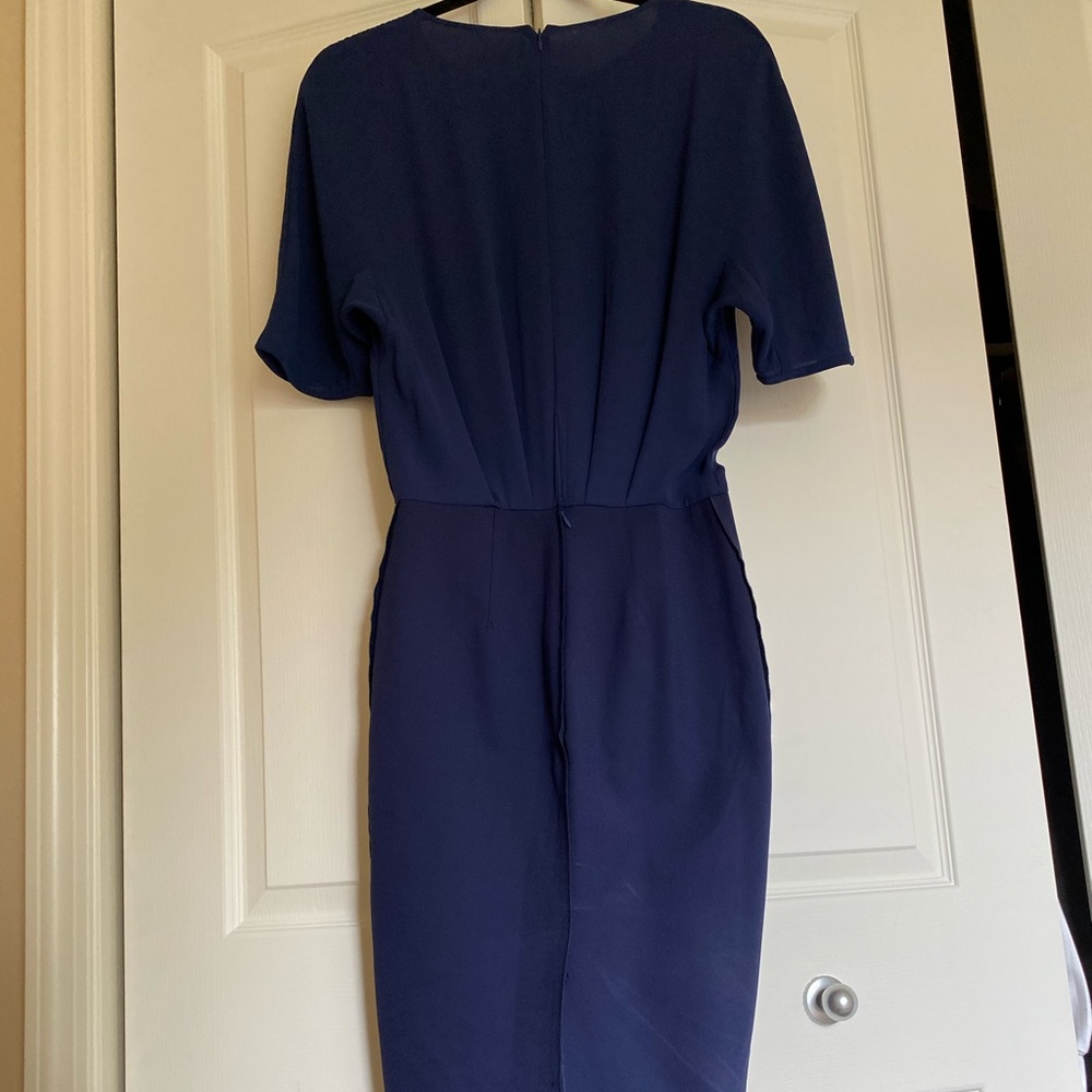 Beautiful blue pencil dress